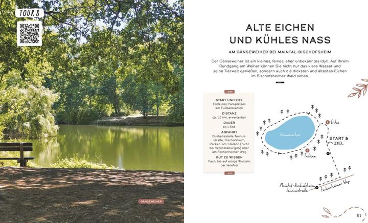 Actual product image Auszeiten für die Seele im Rhein-Main-Gebiet (German, Annette Bernjus, Gisela Immich, 2023)