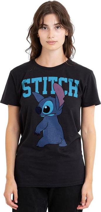 Actual product image Lilo & Stitch Unisex Adult Classic Pose T-Shirt (S)