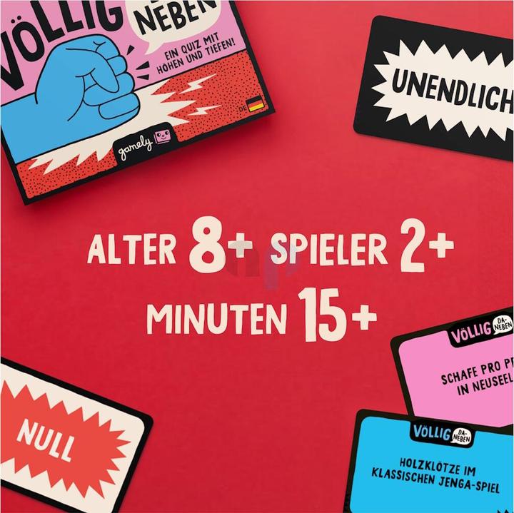 Actual product image Gamely VOELLIG DANEBEN - Bang Out of Oder (German)