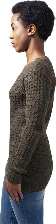 Produktbild Urban Classics Ladies Long Wideneck Sweater (S)