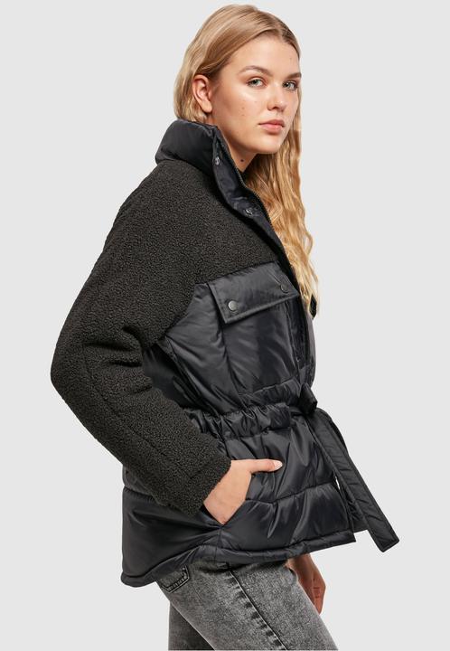 Actual product image Urban Classics Ladies Sherpa Mix Puffer Jacket (3XL)