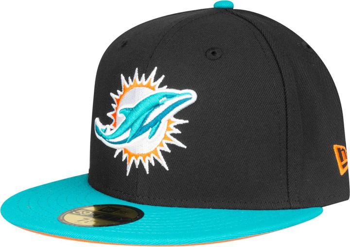 Image du produit New Era 59Fifty Fitted Cap - NFL Miami Dolphins noir (7 3/8)