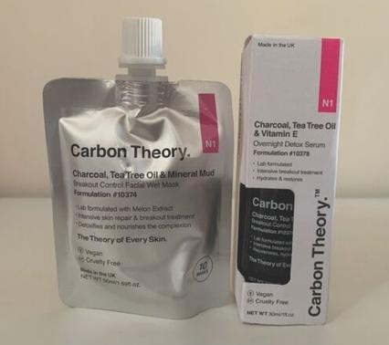 Produktbild Carbon Theory Skincare Face Mask and Serum Christmas Gifts Stocking Filler New
