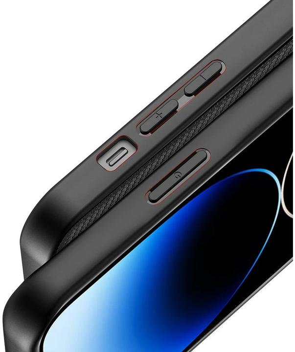Produktbild Nevox StyleShell Nylo iPhone 15 Pro schwarz (Apple iPhone 15 Pro)