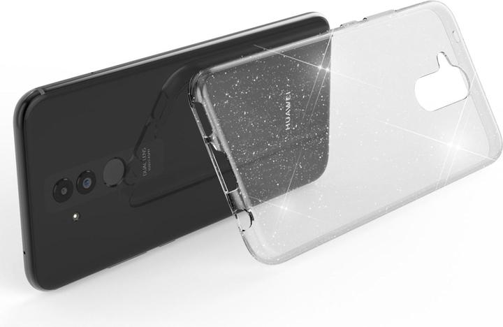 Produktbild Nalia Klare Glitzer Silikon Hülle (Huawei Mate 20 Lite)