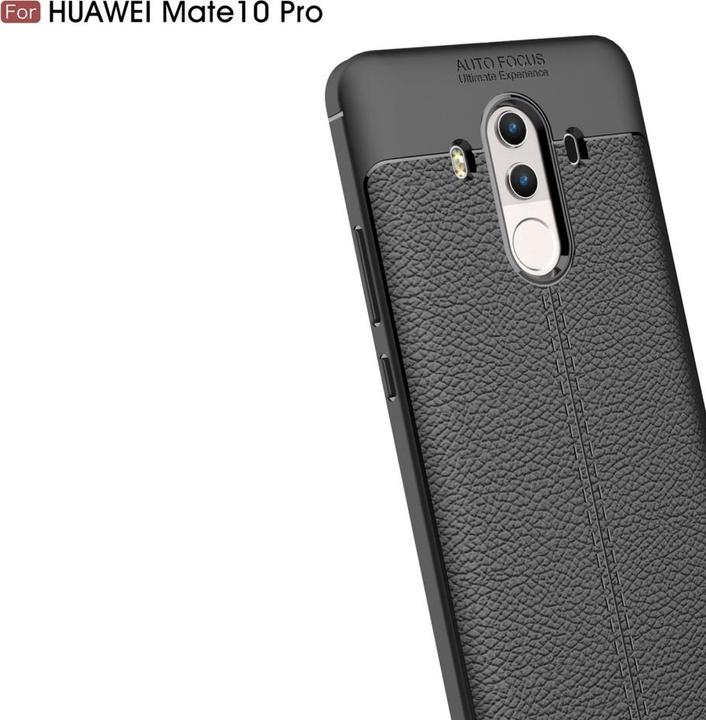 Actual product image Screenguard Huawei Mate 10 Pro Sleeve Leather Design TPU Cover (Mate 10 Pro)