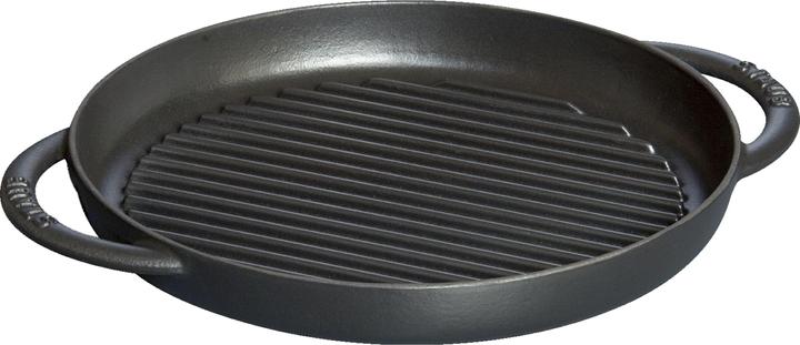 Immagine prodotto Staub Padella della griglia (26 cm, Padella grill, Ghisa)