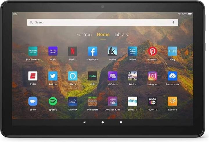 Immagine prodotto Amazon Fire HD 10 (Solo WiFi, 10.10", 32 GB, Nero)