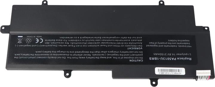 Image du produit Toshiba Akku Portege Z830 Ultrabook Akku, Z835, Z930, Z935, PA5013U, PA5013U-1BRS (4 cellules, 3000 mAh)