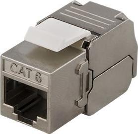 Actual product image Deltaco FTP Cat6 Keystone connector Tool-free