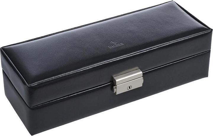 Actual product image Sacher 1015.010443 - Watch case for 5 watches new classic black (leather)