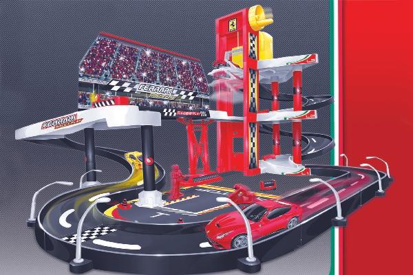 Produktbild Bburago Ferrari Racing Garage