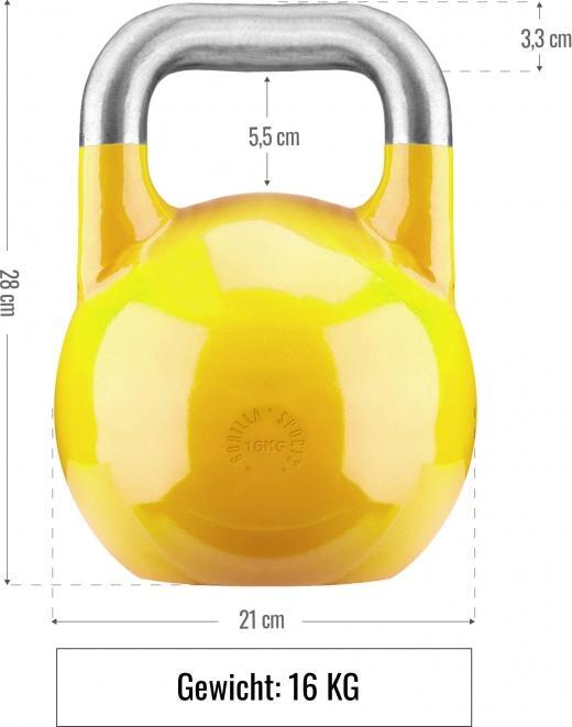Image du produit Gorilla Sports Concours (1 x 8 kg, 1 x 12 kg, 1 x 16 kg, 1 x 20 kg, 1 x 24 kg, 1 x 28 kg, 1 x 32 kg)