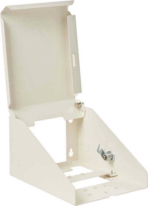 Image du produit Eaton Support mural universel pour point d'accès sans fil avec couvercle - angle droit Acier blanc (Mur, 5 kg)