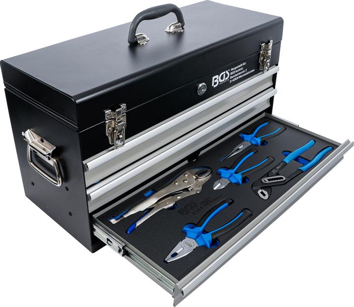 Produktbild BGS Metall-Werkzeugkoffer 3 Schubladen mit 143 Werkzeugen (3312 Teile)