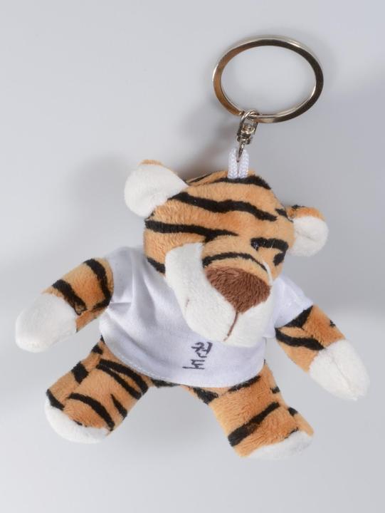 Actual product image Kwon Mini tiger keychain