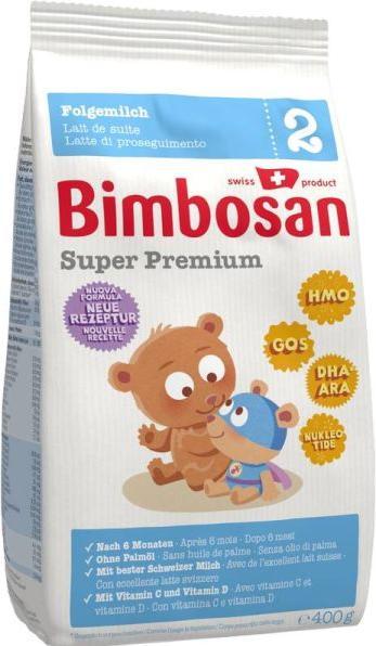 Actual product image Bimbosan Super Premium 2 (400 g, from 6 m.)