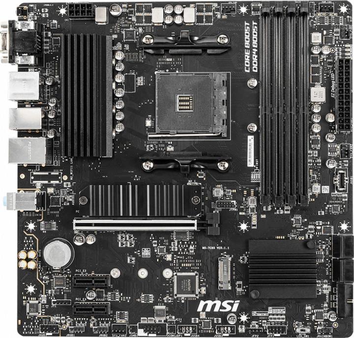 Actual product image MSI Pro-VDH (AM4, AMD B550, mATX)