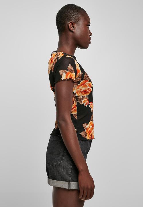 Actual product image Urban Classics Ladies Mesh Tee - 16529 (5XL)