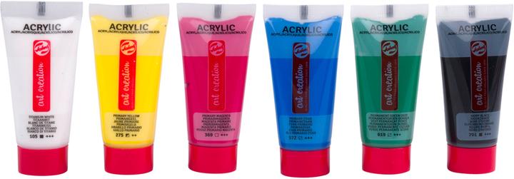 Produktbild Royal Talens Talens Art Creation Acrylfarben-Set Primär, 6x12ml (Mehrfarbig, 12 ml)