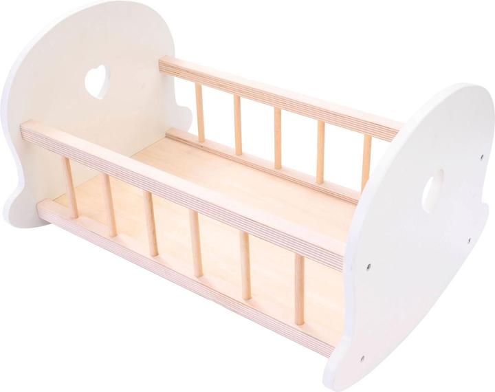 Actual product image Engelhart Doll's bed rocking cradle