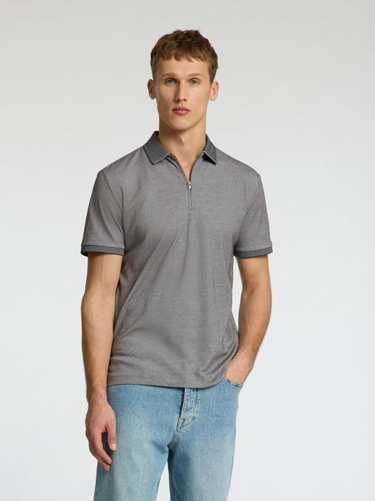 Actual product image Selected Homme Slhfave Zip Ss Polo Noos (S)