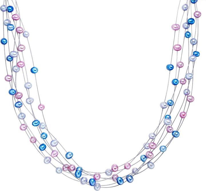 Produktbild Valero Pearls Damen Sterling Silber Süsswasser-Zuchtperle silber - 2254 (Sterling Silber)