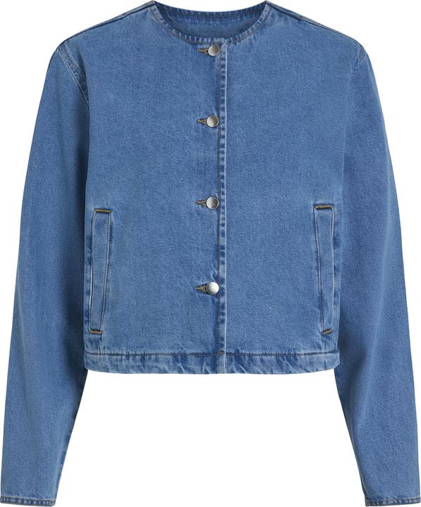 Vila Geknöpfte Jeansjacke (34)