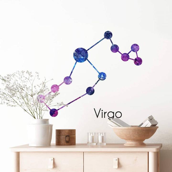 Immagine prodotto Trenddeko Costellazione della Vergine - Virgo (50 x 42 cm)