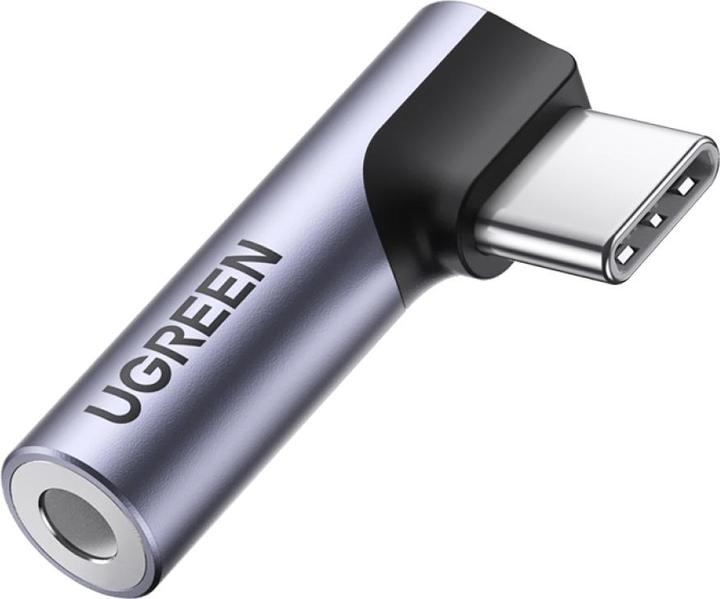 Actual product image Ugreen Angle plug (USB Type C, 3.5mm socket)