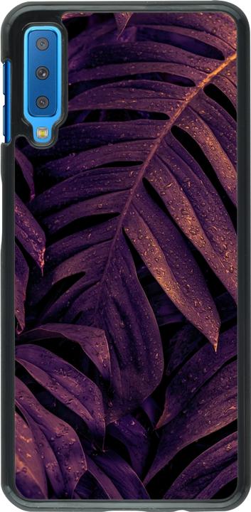 Actual product image PhoneLook Coque Purple Light Leaves (Samsung Galaxy A7)