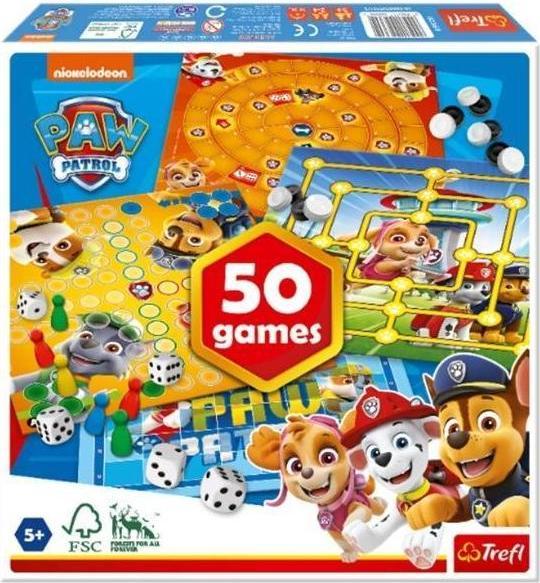 Actual product image Trefl Game collection 50 ways to play Paw Patrol (German)