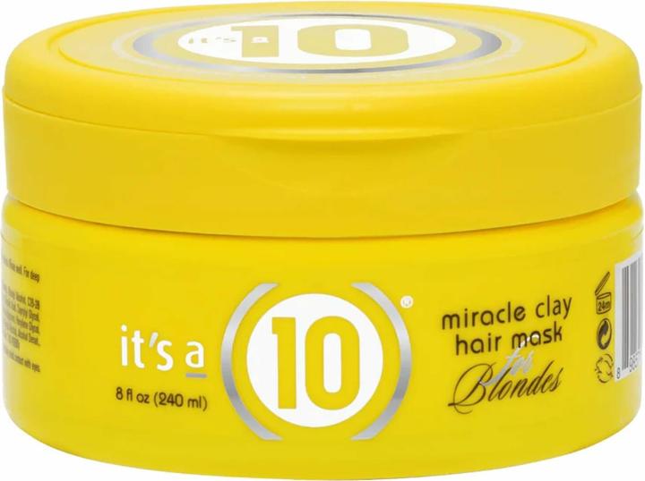 Image du produit Subrina Haircare Miracle Clay Hair Mask for Blondes 8 fl. oz. (240 ml)