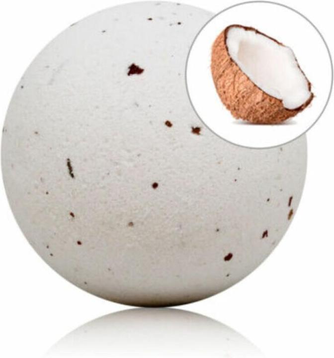 Actual product image Taloka Bath Bomb With Coconut Scent And Rose Petals (Bath bombs)