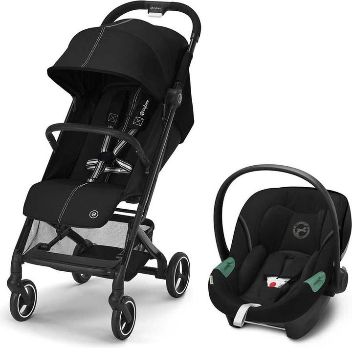 Produktbild Cybex BEEZY Travelsystem (incl. ATON S2) Moon Black | black