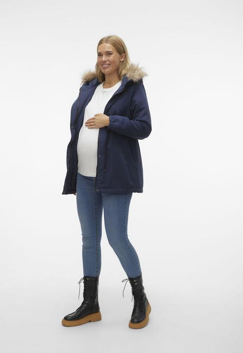 Actual product image Mamalicious MLJESSA SHORT maternity parka (XS)