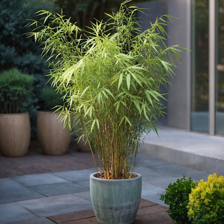 Immagine prodotto Plant in a Box Fargesia papyrifera 'Grex' - Set di 6 bambù blu (30 cm)