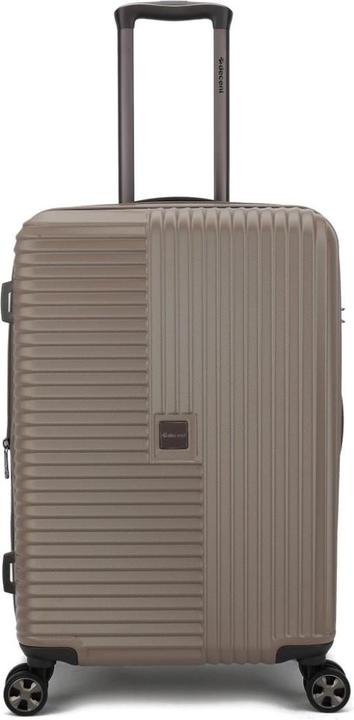 Immagine prodotto Valigia Decent Tourister Medium - 66 cm - 65/80 litri - Espandibile - Slot TSA - Taupe (80 l)