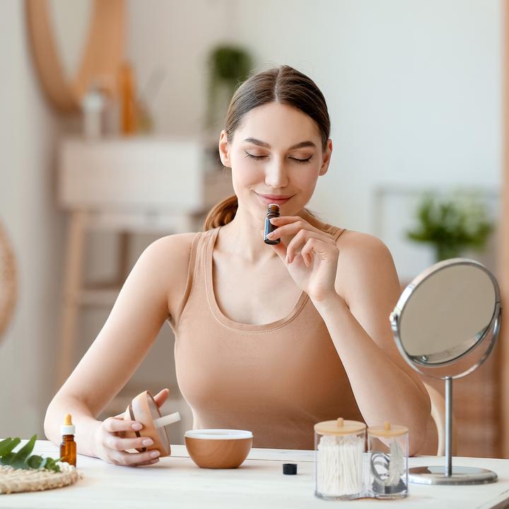 Produktbild Relaxdays Wattestäbchen Behälter