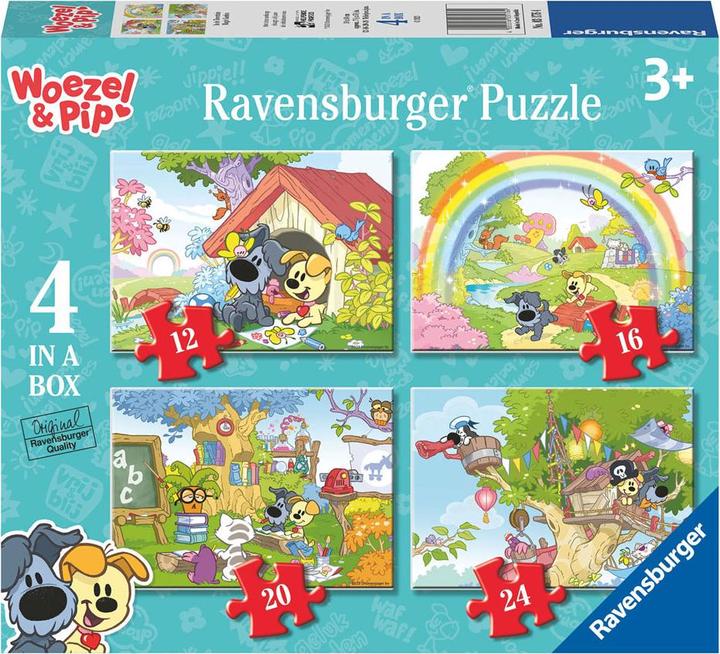Produktbild Ravensburger Puzzle Woezel & Pip 12-16-20-24 Teile (24 Teile)
