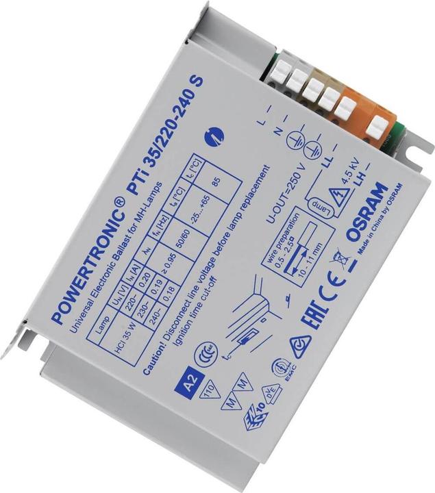 Produktbild Osram Hochdruckentladungslampe EVG 35 W 1 x 35 für Leuchteneinbau