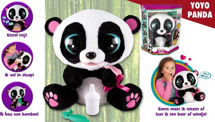 Image du produit Spectron Yoyo Panda Peluche interactive (32 cm)