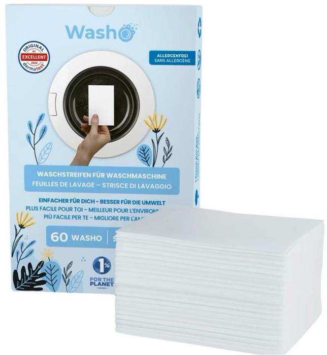 Image du produit Washo Bande de lavage (60 Cycles de lavage, Linge de toilette)