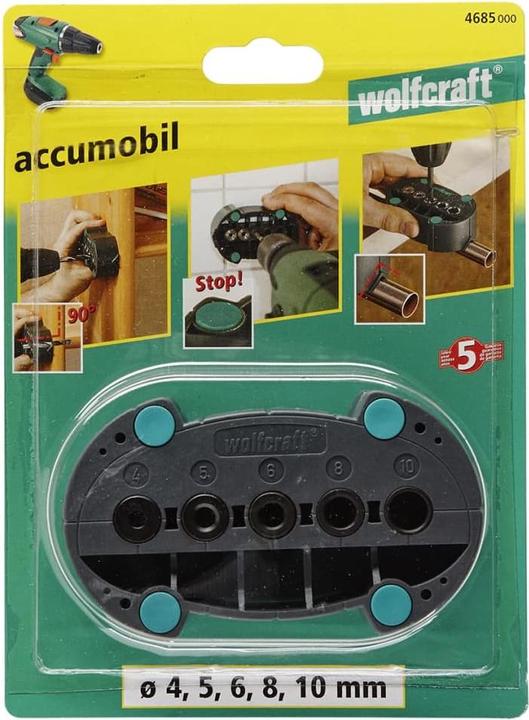 Actual product image wolfcraft accumobil Mobile Drilling Aid