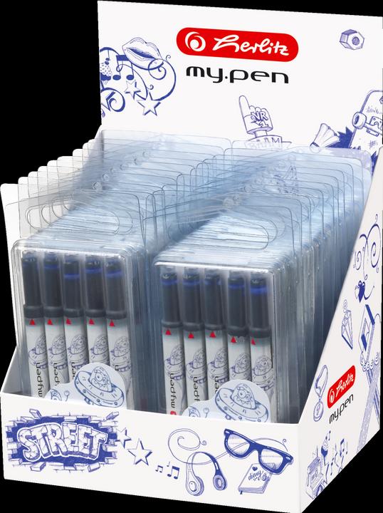 Actual product image Herlitz Universal cartridge (Refill, Blue)
