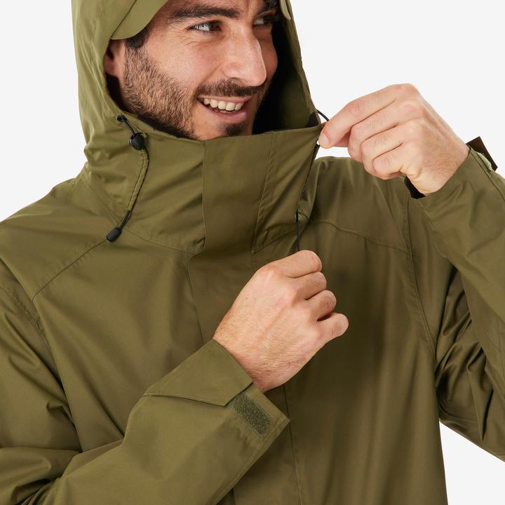 Image du produit Quechua Veste longue de randonnée homme, NH500 olive (4XL)