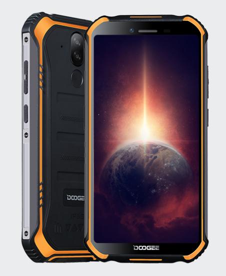Image du produit Doogee S40 Pro (64 Go, Orange, Noir, 5.45", Double SIM hybride, 13 Mpx, 4G)