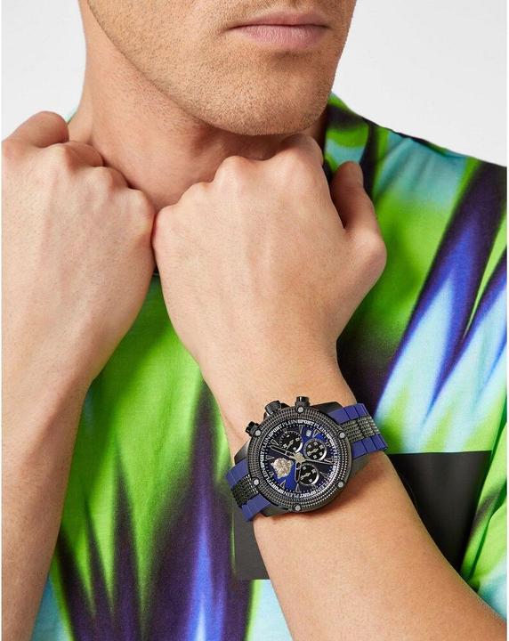 Produktbild Plein Sport PSDBA0123 Hurricane Chronograph 44mm 5ATM (Analoguhr, 44 mm)