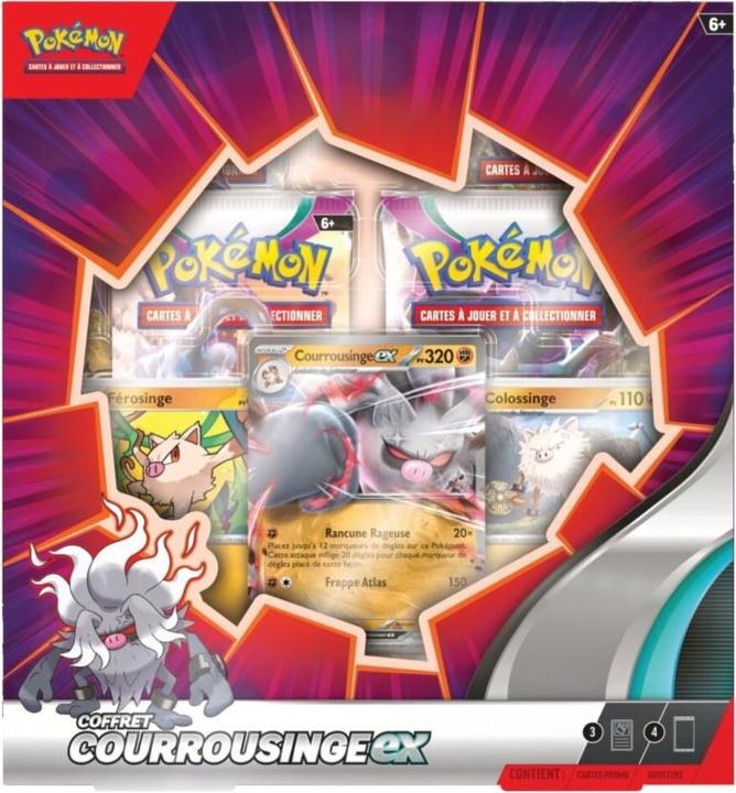 Image du produit Pokémon Coffret Courrousinge EX (Français)
