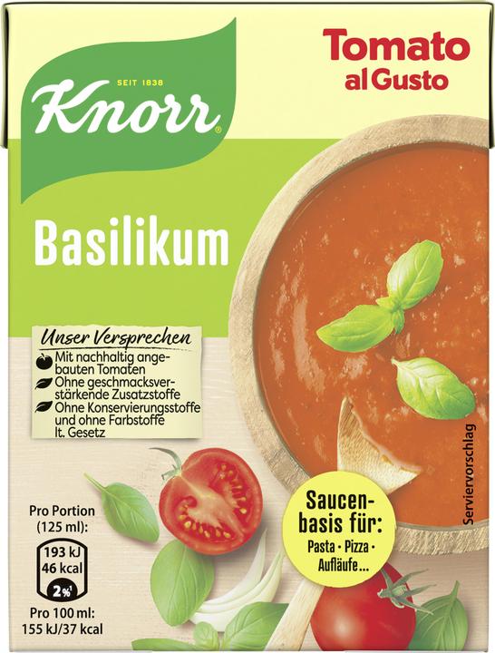 Immagine prodotto Knorr Pomodoro al Gusto Basilico (370 g)